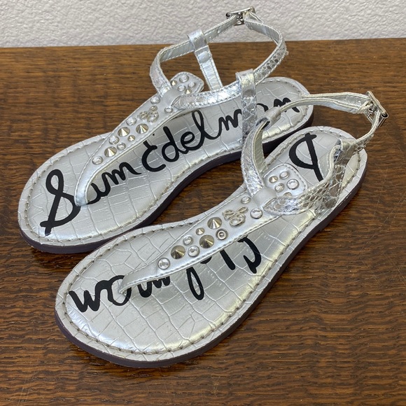 Sam Edelman Gladiator Sandals Girl's Size 12 - Picture 1 of 8